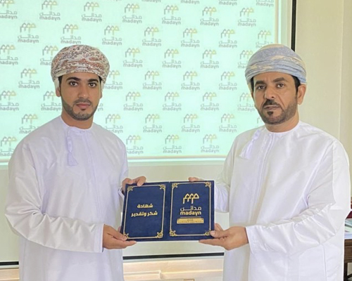 Honoring Seeh Al Sarya Engineering  Company for its continuous cooperation and partnership with Madayn Company