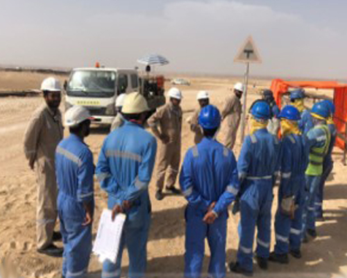 MANAGEMENT VISIT TO FAHUD ON 07-AUG-2023