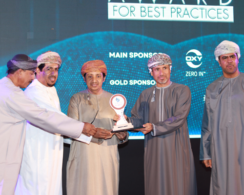 OPAL Award for Best Practices 9th edition.  Congratulations to SAS for winning IVMS HSE award.