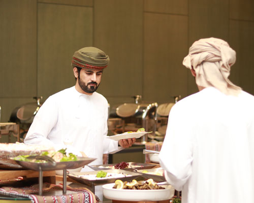 The company annual Ramadan Iftar with employees